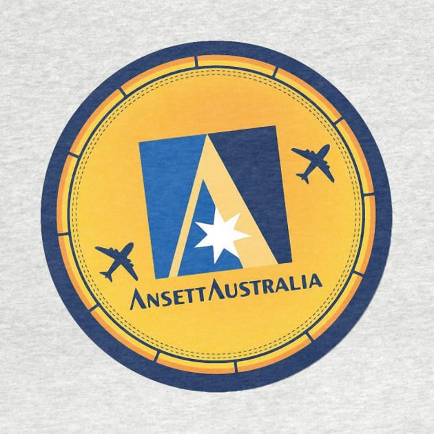 Ansett Australia Airline Retro Logo by SNAustralia